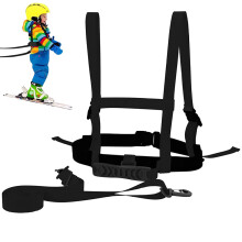 Kids Ski Harness Adjustable Trainer For Kids With Safety Straps Portable Reins Walking Skating Snowboarding
