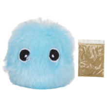 (Pink (Birds Sound )) Plush Cat Toy Ball with Sound and Catnip for Exercise Blue (Frog)