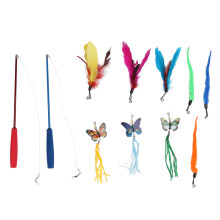 Funny Cat Feather Stick Interactive Lightweight Toy