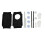 (Gray) Cat Window Hammock Bed Suction Cup Double Layer Soft Balcony Perch 1
