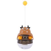 (Rabbit) Cat Feeder Toy Interactive PP Easy Clean Food Toy for Cats