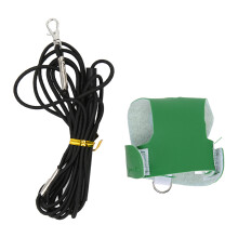 (L) Bird Flight Vest Leash Skin Friendly Breathable Parrot Suit Green L