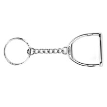Stirrup Keychain Zinc Alloy No Rust Gift Decoration
