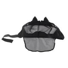 Polyester Horse Fly Mask Breathable Comfortable Mesh