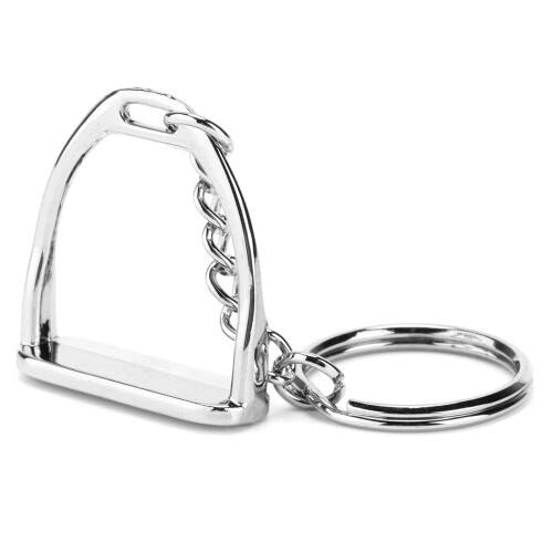 Stirrup Keychain Zinc Alloy No Rust Gift Decoration 2