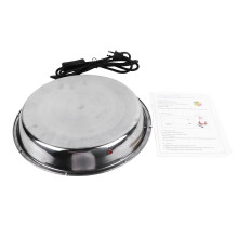 (US Plug 110V) Poultry Waterer Heated Stainless Steel Winter US Plug 110V