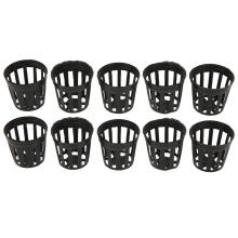 (S) 10pcs Aquatic Net Cups Plastic Garden Fish Tank Planting Basket