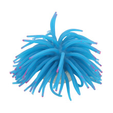 (Green) Simulation Luminous Coral Decoration for Fish Tanks Blue