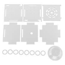 (Single Mini Box 6x6x6) Acrylic Fish Isolation Box 6x6x6 Mini Hatchery for Baby Fish Shrimp