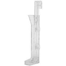 (M) Fish Tank Shrimp Feeder Tube Plate Acrylic Transparent