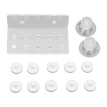 Acrylic Coral Frag Rack Clear Compact Easy Install Aquarium Holder