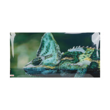 (91x50cm/35.8x19.7in) Aquarium Background PVC 3D Fish Tank Decoration 122x50cm