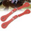 1 Pair Handmade Leather Equestrian Spur Straps (Brown) 4