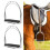 Equestrian Iron Stirrups with Black Rubber Mat 4