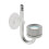 Aluminium Alloy CO2 Diffuser Atomiser Fish Tank Silver 2