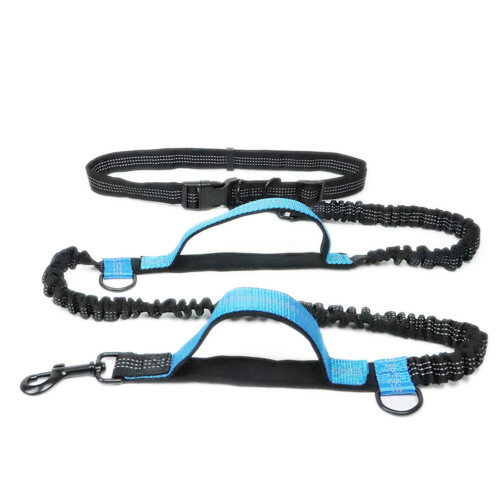 Reflective Double Retractable Dog Leash Pet Supplies