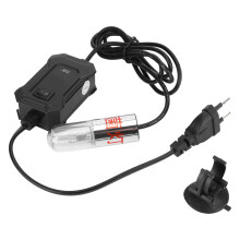 (EU Plug 3W) Aquarium UV Light Ultraviolet Light Fish Tank Pond Cleaning Light Lamp