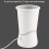 Automatic Dog Paw Cleaner Rechargeable White with Soft Bristles 5