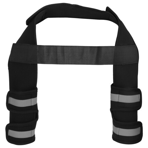1 Pair Reflective Dog Front Leg Braces with Supporting Sleeve (L) 1