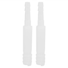 Transparent Barbed Hose Splicer for Aquarium Water Pumps