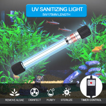 5W UV Light for Aquarium Clean Green Algae Clear Fish Tank Pond