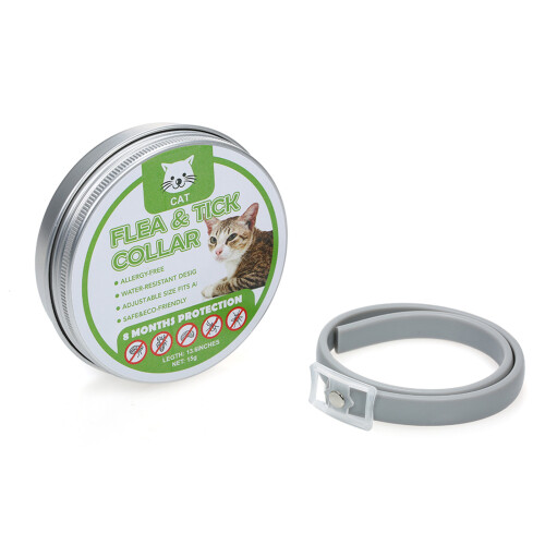 Cats Flea Tick Collar Natural Essential Oil Adjustable Waterproof 1