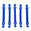 Raindrops Tennisslagboom Schokdempers 5 Silicone 3