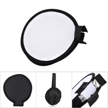 Kreisförmiger Mini tragbarer Blitz-Softbox-Diffusor 30cm für Speedlite-Fotografie