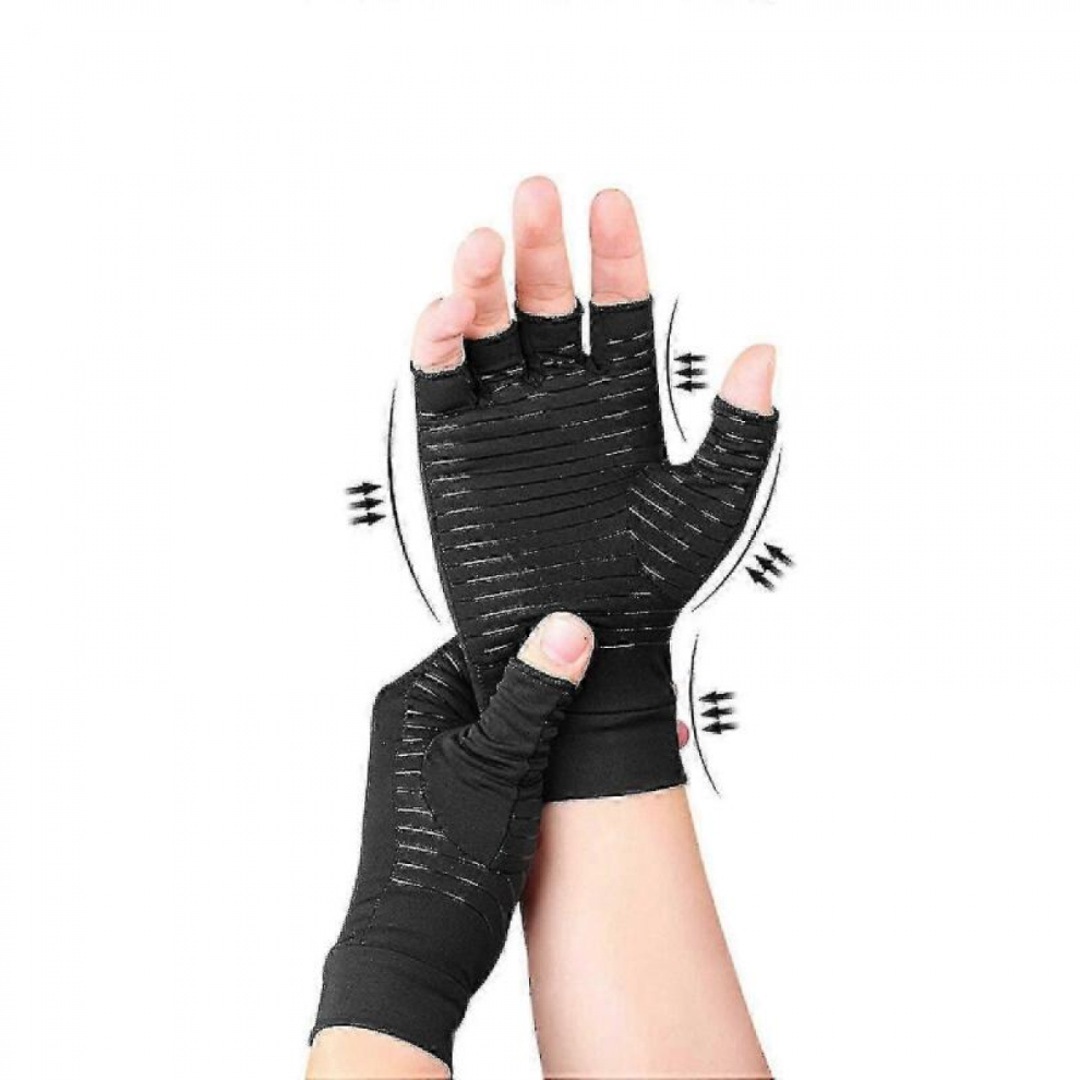 ï¼S)Arthritis Compression Gloves - Copper Infused Relief for Rheumatoid, Osteoarthritis, Carpal Tunnel, Hand Pain-Good