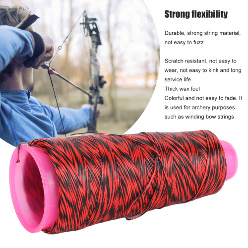 High Strength Polyethylene Archery Bow String Impact & Cut Resistant 2