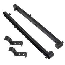 Drawer Slides For Cabinet Doors Hidden Rail Flip Up Side Track Black For Kitchen Cabinets And Bookcases