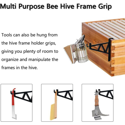 Beekeeping Hive Stand Frame Clip for Beehive Frames Universal Fit for Different Beehives 1