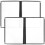 2 Stuks Pvc Receptenhouder Menuhouder Binder 3
