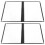 2 Stuks Pvc Receptenhouder Menuhouder Binder 2