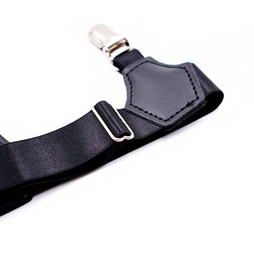 Women's Sokgarters Verstelbaar Algemeen Zwart