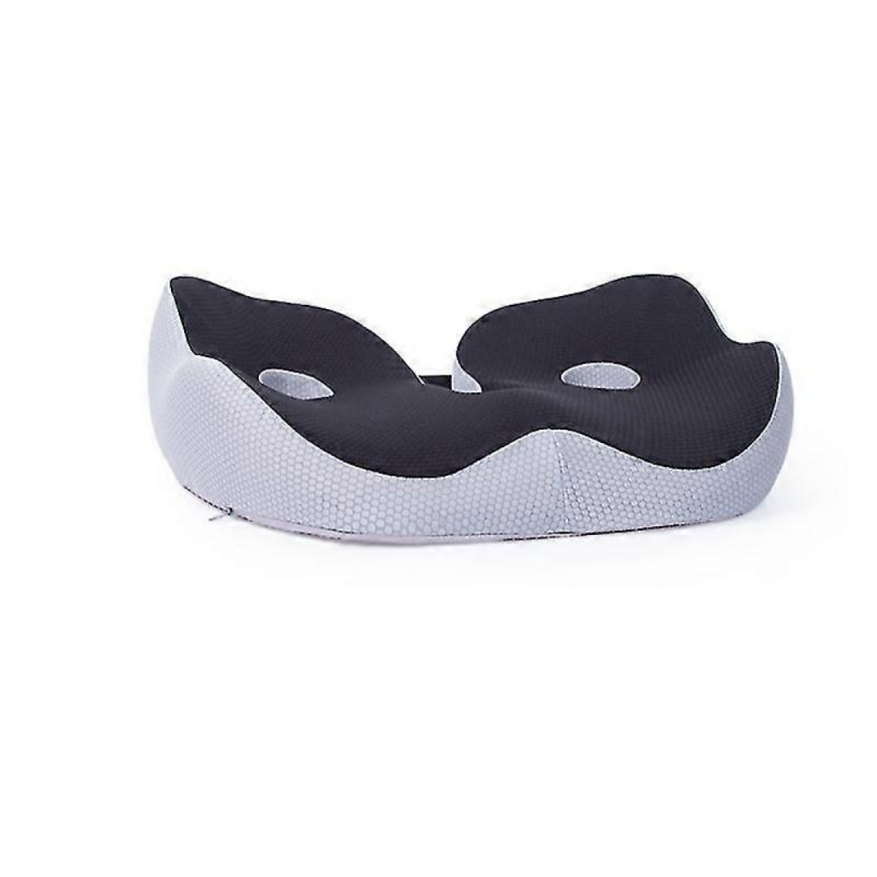 Memory Foam Sit Bone Relief Seat Cushion For Butt Lower Back Hamstrings Hips Ischial Tuberosity -Xinhan Blue 6485316495926