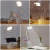 Leselampe USB LED ABS Kunststoff Weiß 1 10