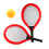 Tennisbälle Bunt 1 Set 3