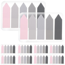 10 Sets Klebrige Aufkleber Für 4,20x1,20x0,10cm