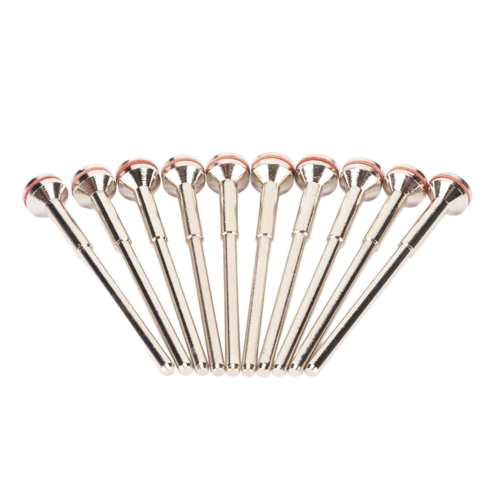 10pcs Stainless Steel Dental Polishing Rods Mandrel Shank 4.6cm