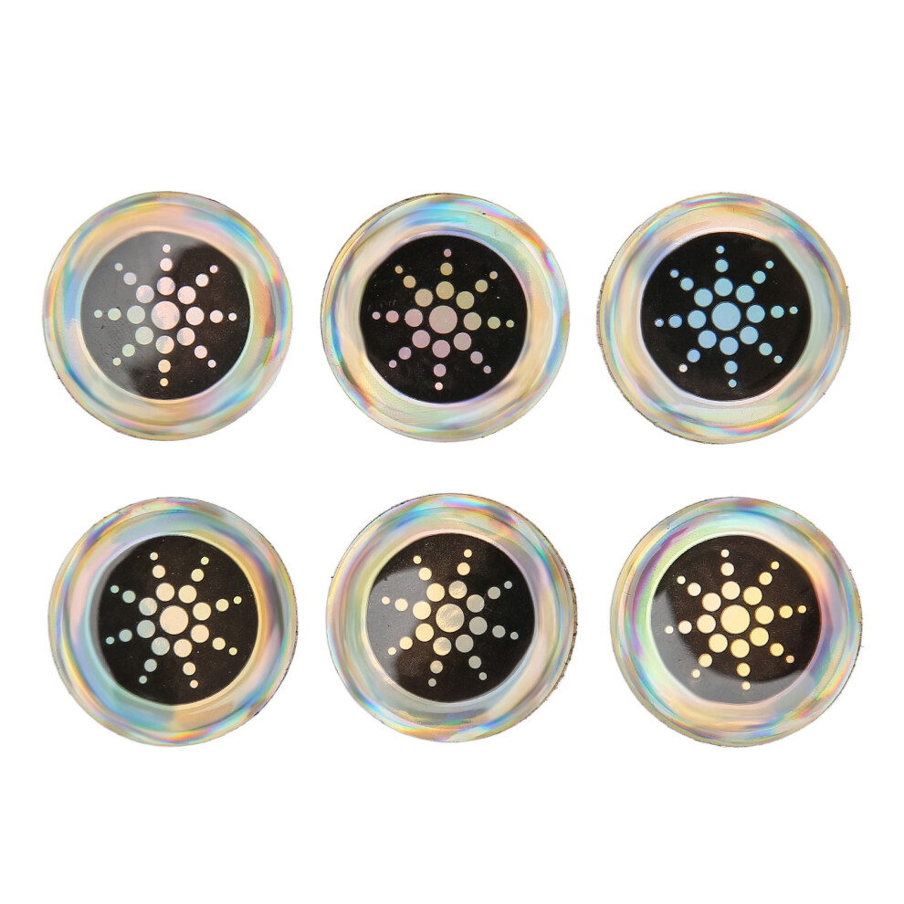 6pcs Phone Protection Stickers, 2.8cm Effective Flashing Phone Blockers