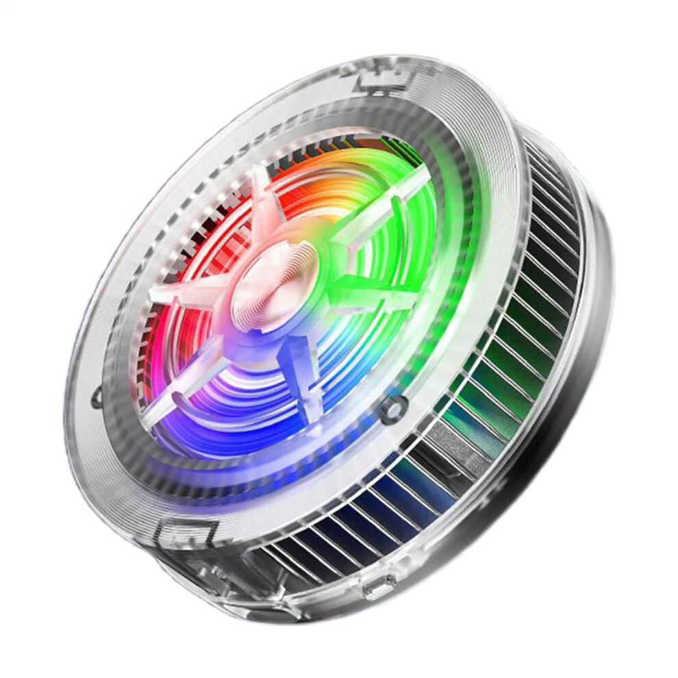 Smartphone Cooling Fan Magnetic Usb Phone Cooler Semiconductor Rgb Lighting Compatible With Iphone And Android 9084446354966