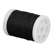 Langlebige Polyethylen-Bogensehnen-Servingschnur, 120m, Schwarz