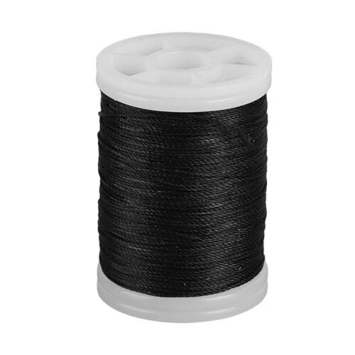 Langlebige Polyethylen-Bogensehnen-Servingschnur, 120m, Schwarz 2
