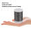 Durable Polyethylene Bowstring Serving Thread 120m White & Black 4