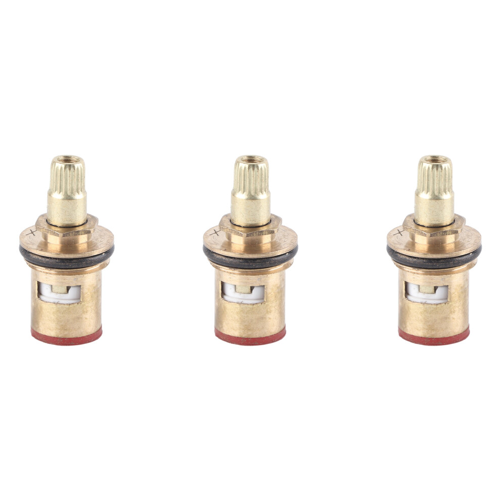 5Pcs Copper Shower Faucet Valve Cartridge For Hot & Cold Water 4641353785082