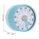 Mechanical Stainless Steel Kitchen Timer, 6x3.7cm, Blue 2