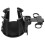 Air Vent Cup Holder Kompakt Schwarz ABS 1 Stk 1