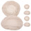 6 Stk. Fermentationskorb Tuchabdeckung Beige 11