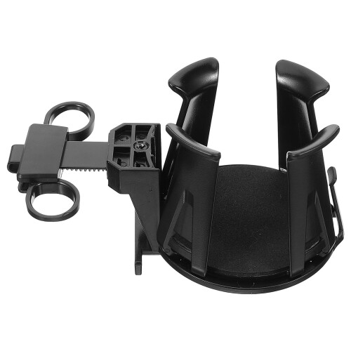 Air Vent Cup Holder Kompakt Schwarz ABS 1 Stk 2